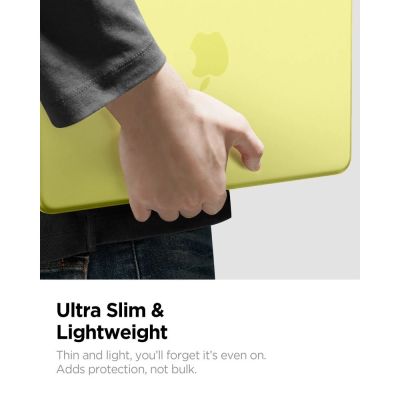 8. Etui Spigen AirSkin na MacBook Neo 13" 2026 - żółte matowe