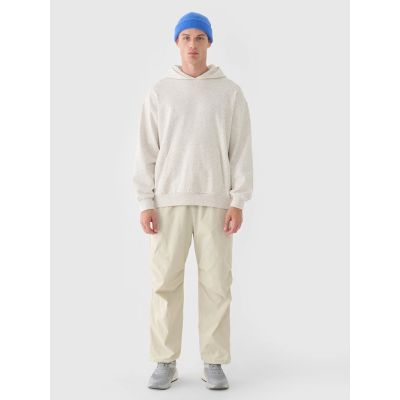 3. Bluza dresowa nierozpinana z kapturem męska 4F 4FWAW24TSWSM1310-11S