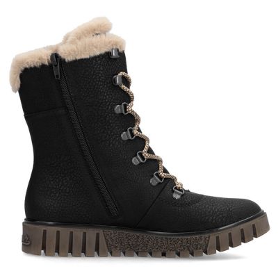 22. Botki z futerkiem Rieker W Y3424-00 RKR745