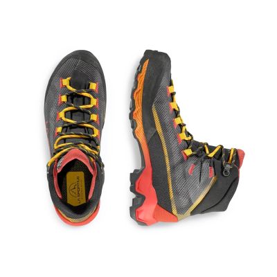5. La Sportiva Aequilibrium Hike GTX ZFHS137G00Y00 carbon/yellow
