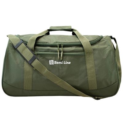 2. TORBA SPORTOWA A3043 KHAKI SEMI LINE