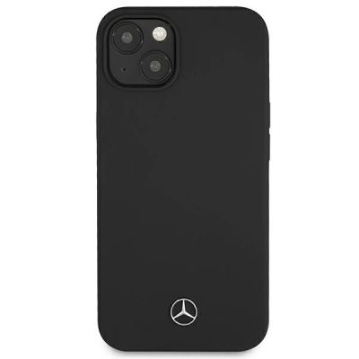 3. Etui Mercedes Silicone Line na iPhone 13 mini - czarne