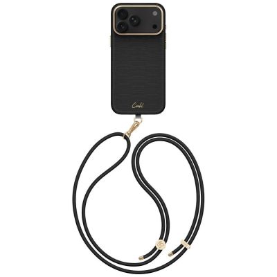 Etui UNIQ Coehl Mirelle Magnetic Charging na iPhone 18 Pro Max / 17 Pro Max - czarne