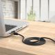 7. Kabel sieciowy Ethernet Orico PUG-C7 CAT7 10Gbps RJ45 internetowy LAN okrągły 2 m - czarny