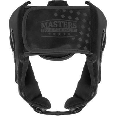 7. Kask bokserski MASTERS KT-GLOSS czarny