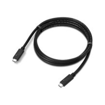 Lenovo 4X91U92143 kabel USB USB4 Gen 2x2 1,5 m USB C 20 Gbit/s Czarny