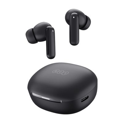 4. Słuchawki dokanałowe QCY MeloBuds N30 z ANC Bluetooth 5.4 IPX4 - czarne