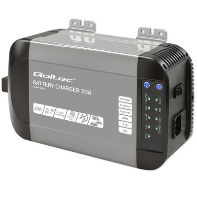 19. Ładowarka inteligentna Monolith do akumulatorów LiFePO4 AGM GEL SLA 20A 24V