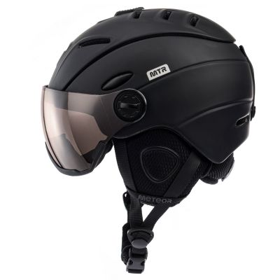 9. Kask narciarski Meteor Holo XL 61-63 cm czarny