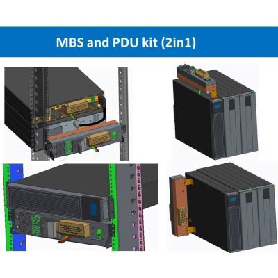 3. PowerWalker VFI 10000 RTG PF1 zasilacz UPS Podwójnej konwersji (online) 10 kVA 10000 W 2 x gniazdo sieciowe