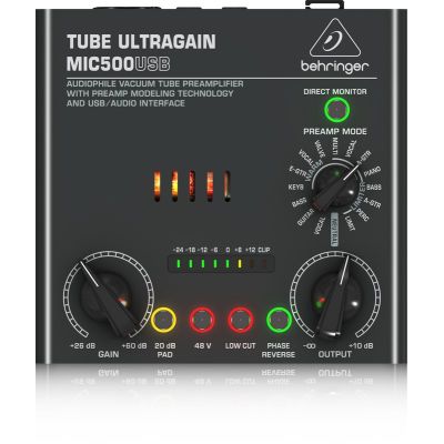 2. Behringer MIC500USB wzmacniacz audio