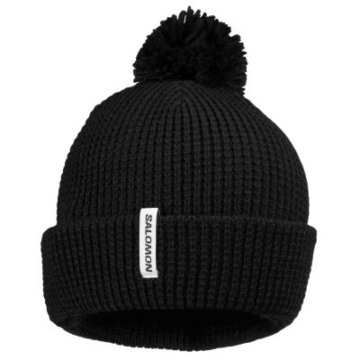 3. Salomon Pompom Beanie LC2937500 Czarne OSFA