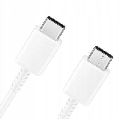 3. Kabel Samsung EP-DA905BWE USB-C - USB-C 3A 1m (Bulk - opakowanie zastępcze) - biały