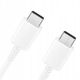 3. Kabel Samsung EP-DA905BWE USB-C - USB-C 3A 1m (Bulk - opakowanie zastępcze) - biały