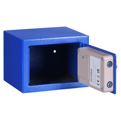 3. Yale Mini Electronic Safe Blue Sejf podstawowy YSV mini niebieski