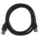 5. Kabel GEMBIRD CCP-USB2-AMAM-6 (USB 2.0 typu A M - USB 2.0 typu A M; 1,8m; kolor czarny)