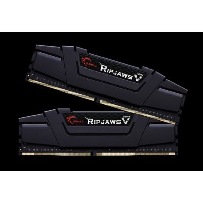 8. Zestaw pamięci G.SKILL RipjawsV F4-3200C16D-32GVK (DDR4 DIMM; 2 x 16 GB; 3200 MHz; CL16)
