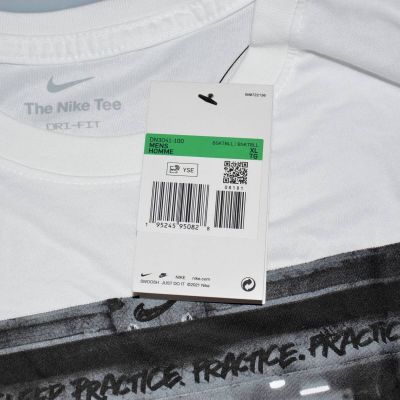 5. Koszulka męska Nike Dri-Fit OC Photo T-shirt White - DN3041-100