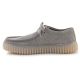 4. Clarks Torhill Lo 26182810 Light Grey Suede