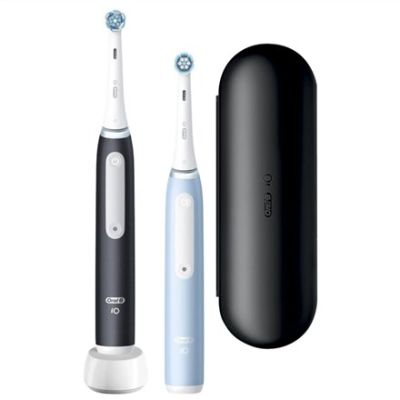 18. Braun Oral-B szczoteczka elektryczna iO 3 zestaw DUO BLACK & BLUE