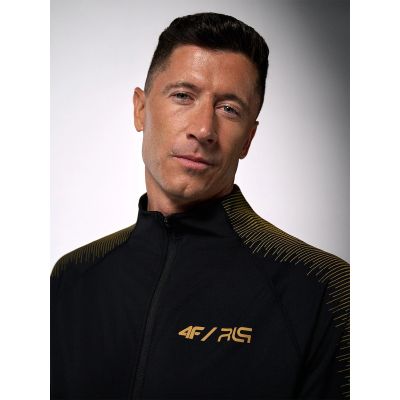 Bluza treningowa regular bez kaptura męska 4F | Robert Lewandowski RL9SSS26TFSWM1016-20S