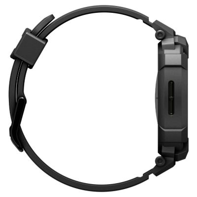 5. Pasek Spigen Rugged Armor Pro na Samsung Galaxy Watch 8 44 mm - czarny mat