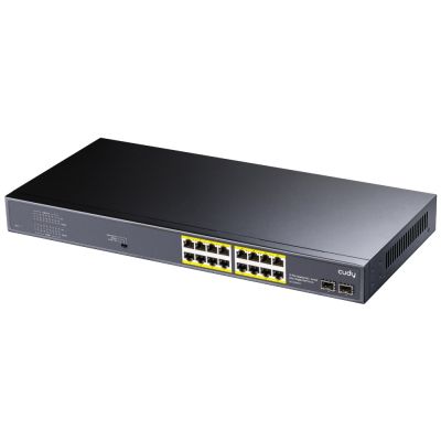 2. Cudy GS1020PS2 łącza sieciowe Gigabit Ethernet (10/100/1000) Obsługa PoE Czarny