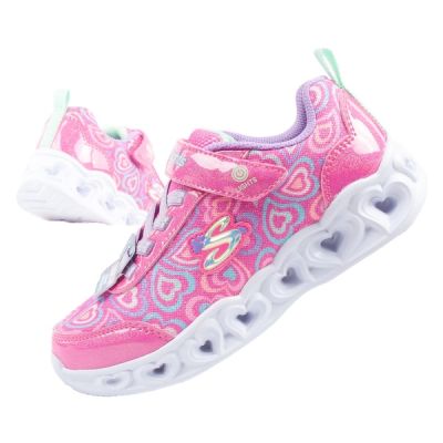 Skechers S Lighs-Heart buty dla dziewczynki sportowe wygodne LED