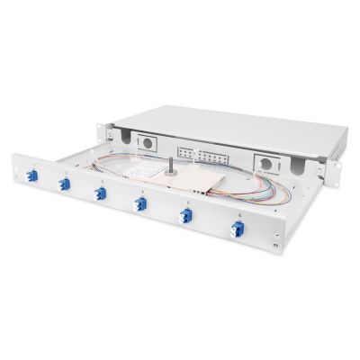 8. Digitus DN-96330/9 adapter światłowodowy LC 1 szt. Szary