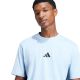 5. Koszulka męska adidas Essentials 3 Stripes niebieska JE6397