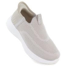 Półbuty sportowe damskie slip on beżowe Potocki BK01312