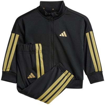 8. Dres dla dzieci adidas Essentials Climacool czarno-złoty JC8857