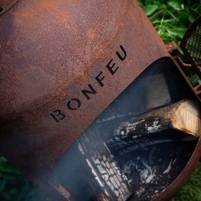15. Kominek ogrodowy Bonfeu Bonsolo rdzawy 3401R