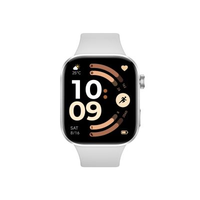 3. Xiaomi REDMI Watch 6 | Smart watch | GPS (satellite) | AMOLED | 2.07" | Waterproof | Silver Gray