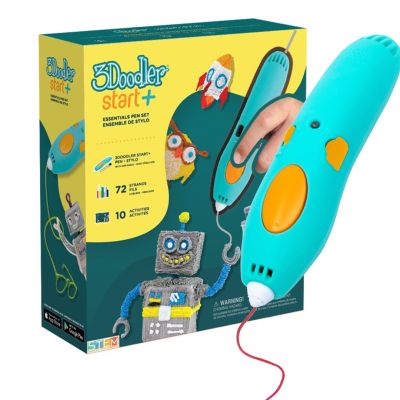 9. 3DOODLER DŁUGOPIS DO DRUKU 3D DLA DZIECI W WIEKU OD 6 LAT 3DOODLER START PLUS, ZESTAW PODSTAWOWY SPLUS