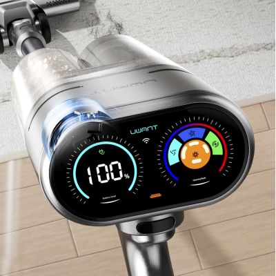 12. Odkurzacz pionowy UWANT V100 bezprzewodowy, z bazą 4w1 - szary