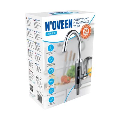 7. Przepływowy podgrzewacz wody NOVEEN IWH480
