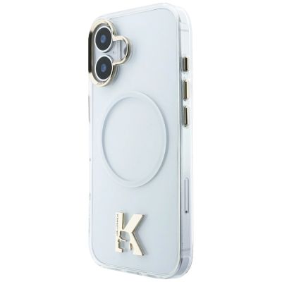 2. Etui Karl Lagerfeld IML K Head Logo MagSafe na iPhone 17 - przezroczyste