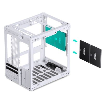 39. Obudowa komputerowa Jonsbo C6 Micro-ATX - biała