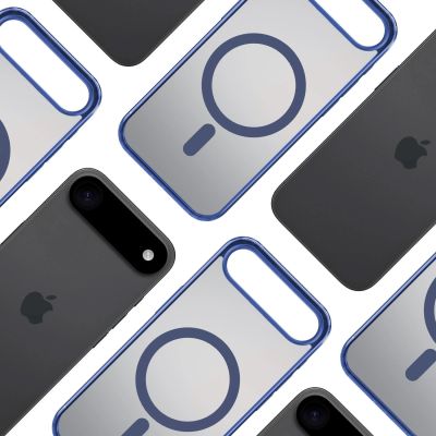 11. Etui 3mk Frosty MagCase na iPhone Air - niebieskie