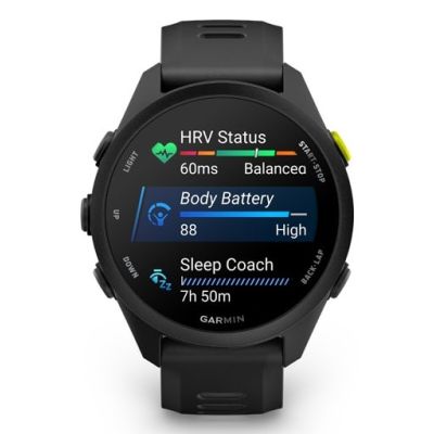 7. Zegarek Garmin Forerunner 70 43mm Black