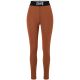 Legginsy termoaktywne damskie SUPER.NATURAL W Tundra 175 Tight brązowe
