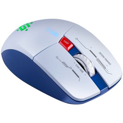7. DEFENDER MYSZ GM-126 TISA RF+BT OPTIC 1600dpi 6P BIAŁA
