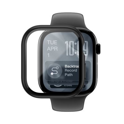 3. Szkło ochronne AMAZINGTHING Radix z etui na Apple Watch Series 11 42 mm - czarne