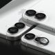 7. Ochronne nakładki Ringke Camera Frame Protector 2-pack na iPhone 16 / 16 Plus - czarny