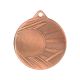 9. MEDAL Z MIEJSCEM NA WKLEJKĘ BRĄZOWY ŚR 50mm