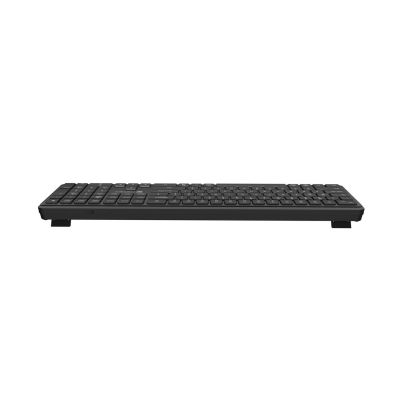 7. NATEC KLAWIATURA TANG US BEZPRZEWODOWA BT + 2.4GHZ CICHA SLIM CZARNA