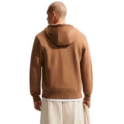 2. Bluza męska Nike Club BB FZ Hoodie jasny brąz FN3861 270