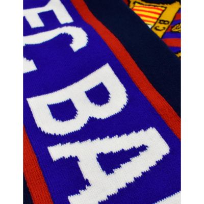 3. FC Barcelona szalik kibica dwustronny Double Knitted Scarf 5004BUD39