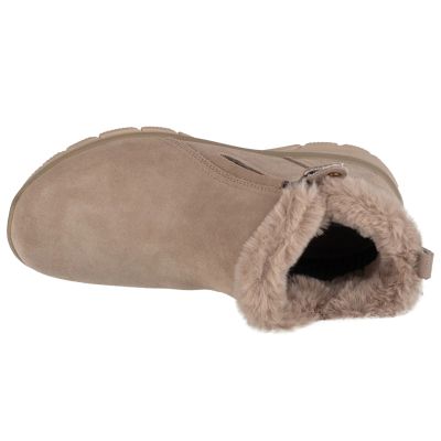 3. Skechers Easy Going - High Zip 2 168042-TPE Beżowe 36